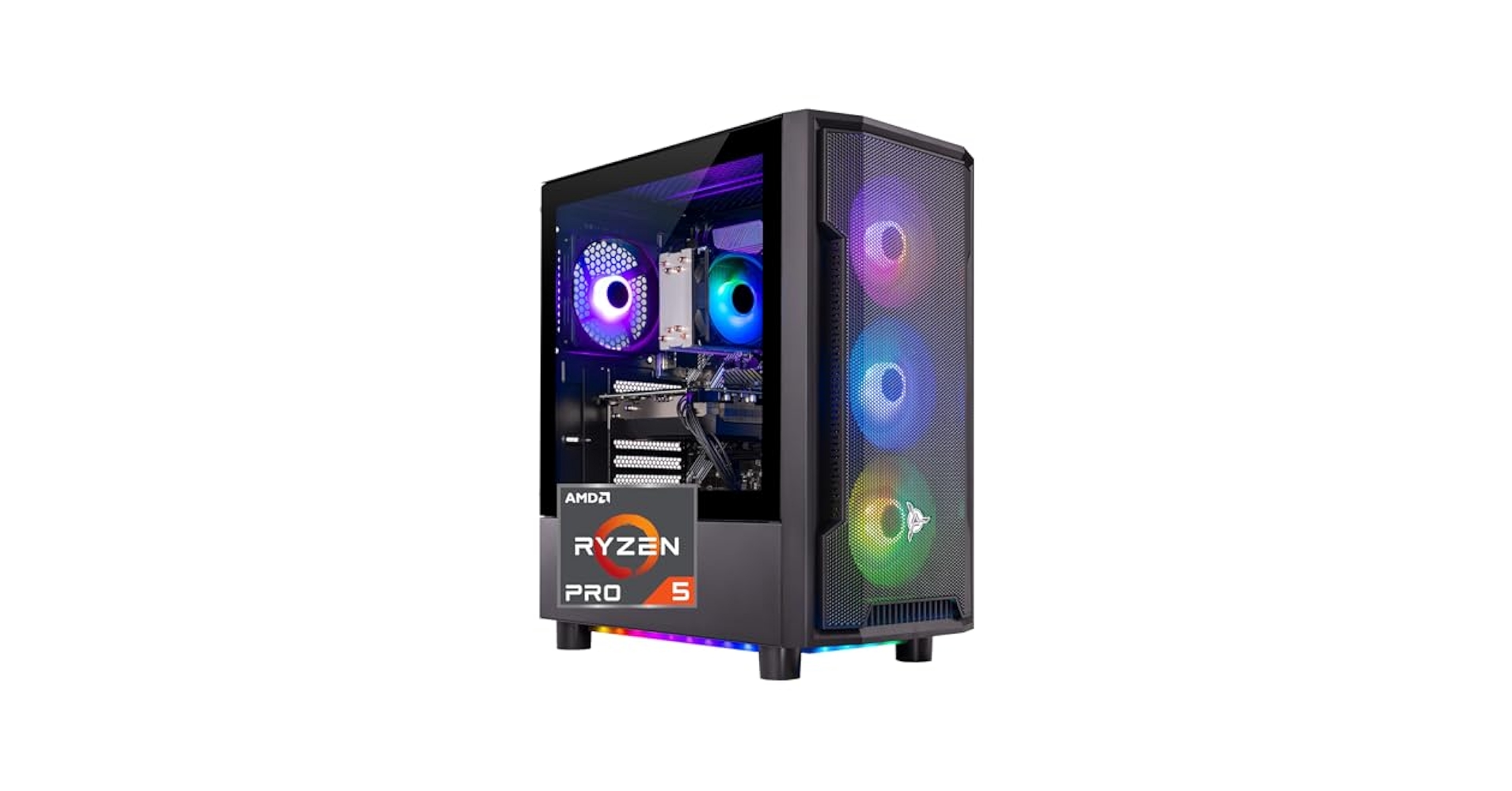 自作PC　RYZEN5 2400G・8GB・128GB・Win10Pro 日用品] AMD Ryzen™ 5 2400GとInWin Chopinで作るミニ